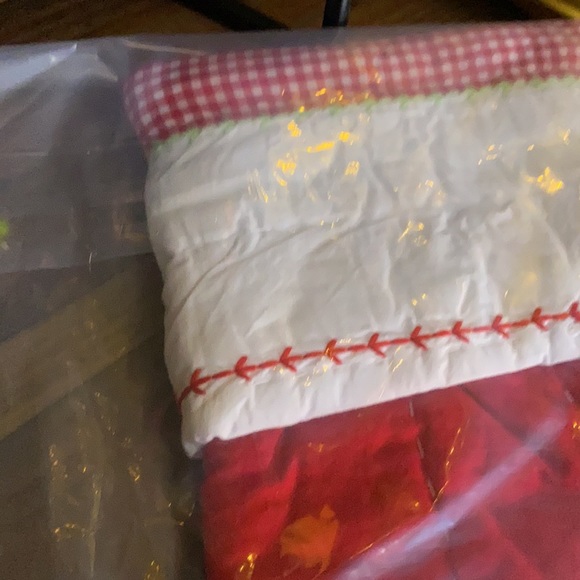 Pottery Barn Kids Disney Mickey Mouse Quilted Christmas Stocking - Picture 9 of 14